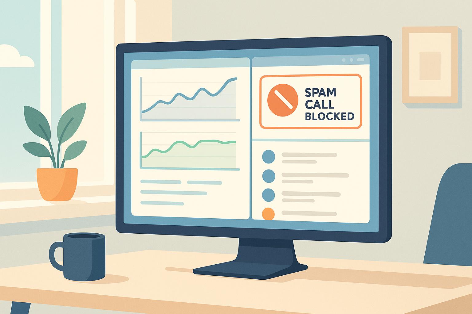 How Live Call Dashboards Help Stop Spam Calls