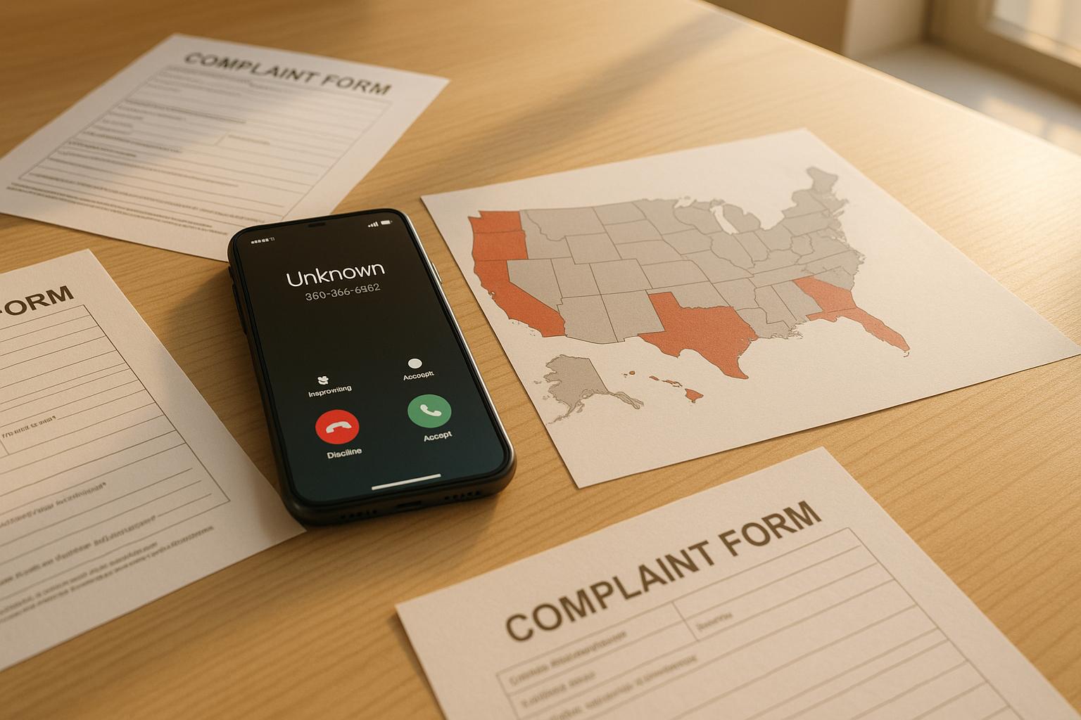 Top States for Telemarketing Complaints 2025