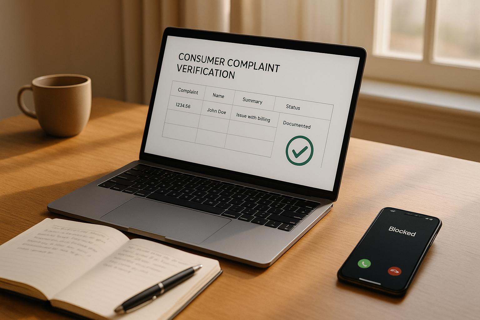 How Consumer Complaints Are Verified