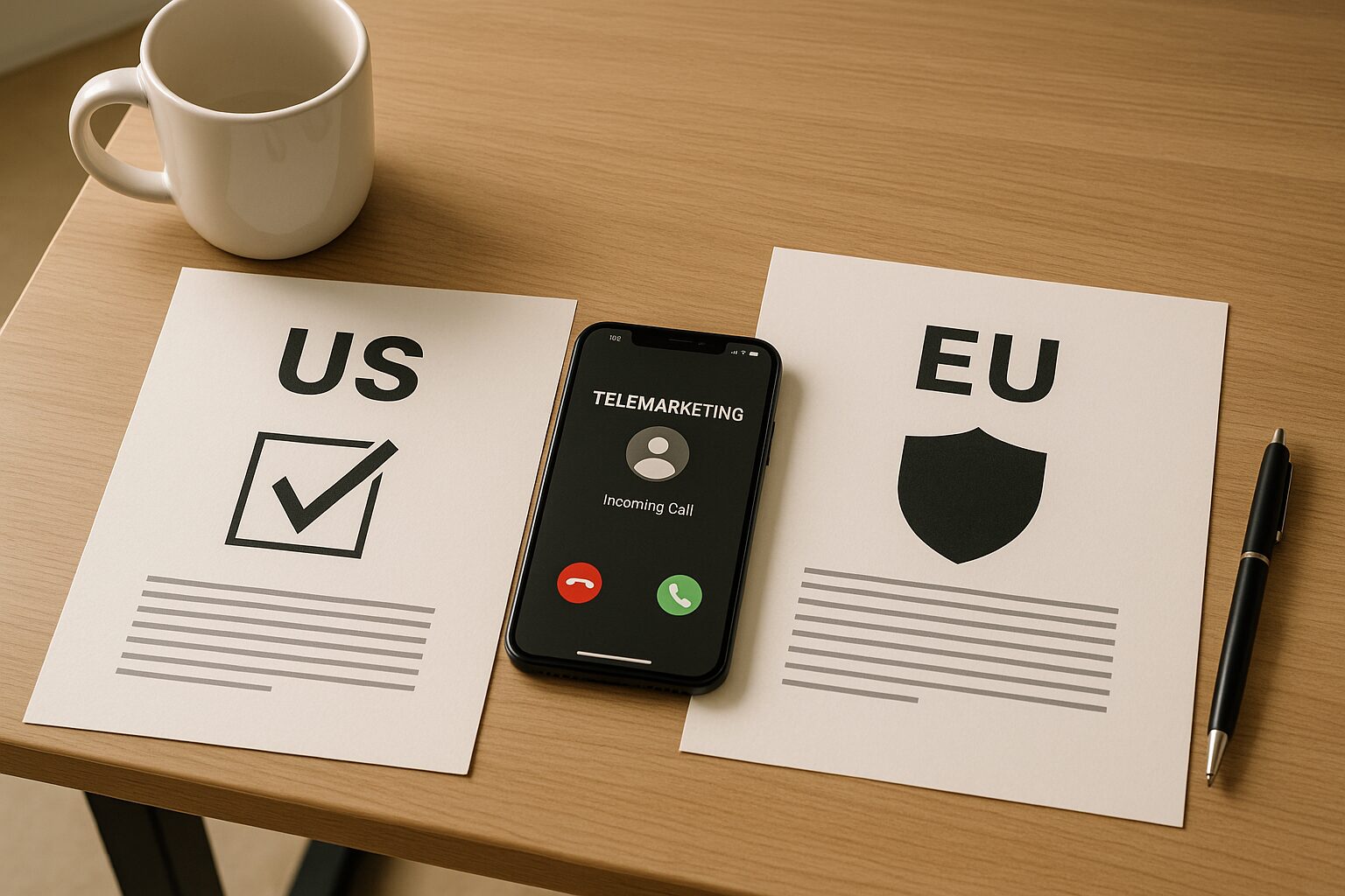 Consent Laws: US vs. EU Telemarketing