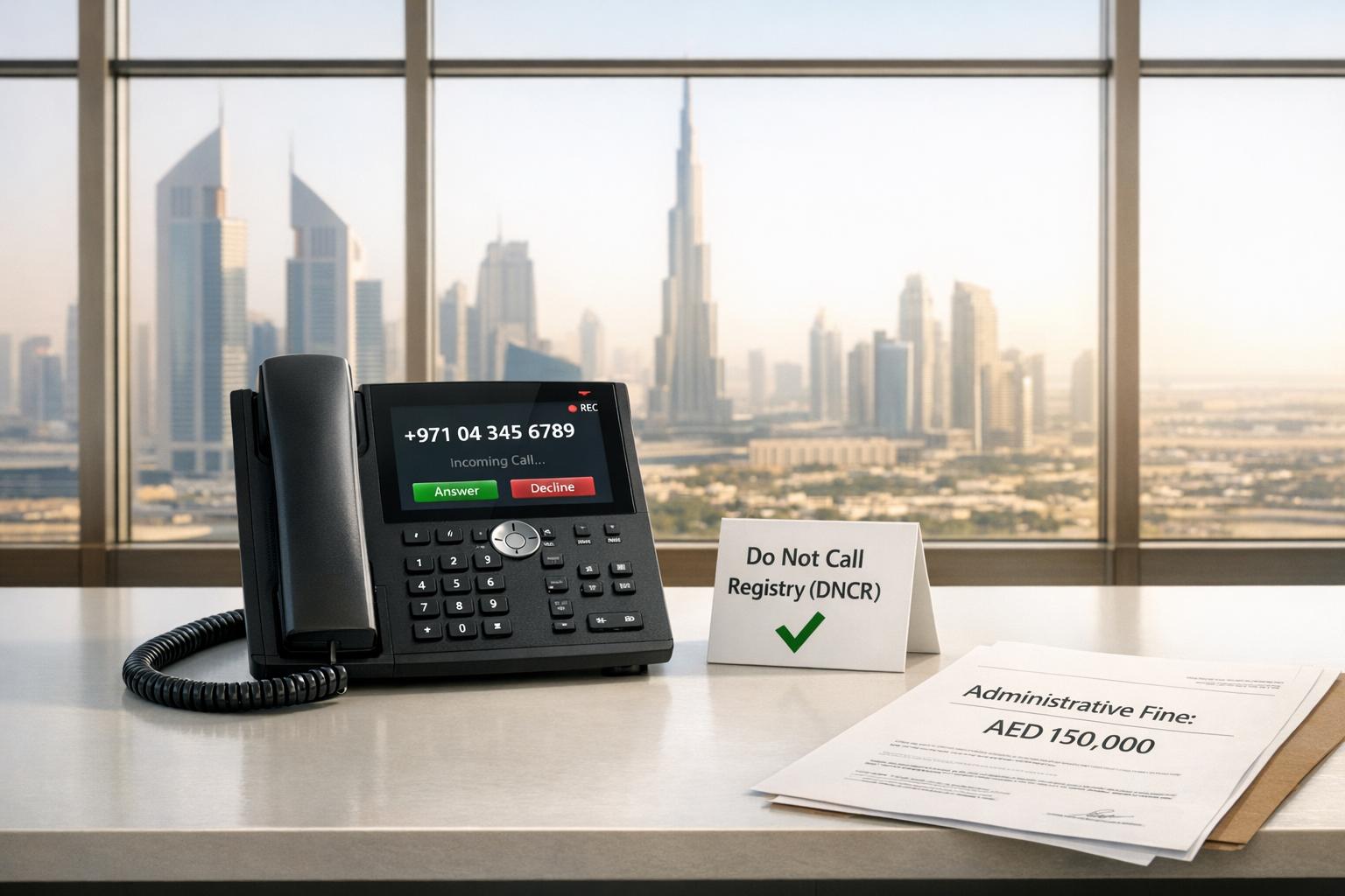 New UAE Telemarketing Fines: What to Expect