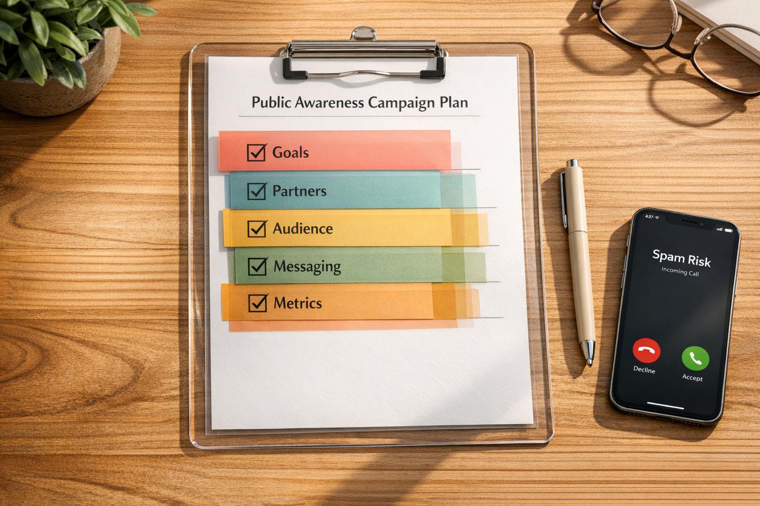 Checklist for Organizing Public Awareness Campaigns